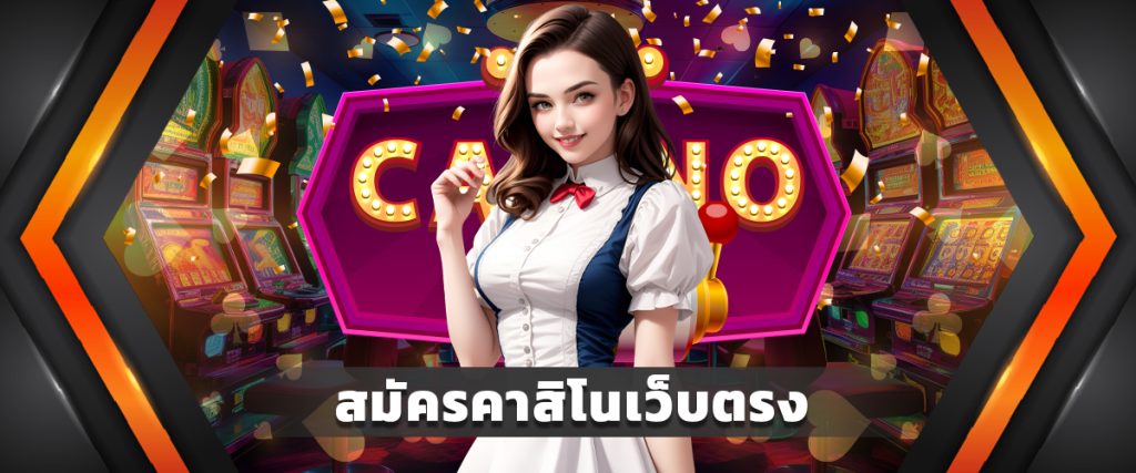 สมัครคาสิโนเว็บตรง